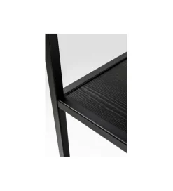 Regał LOFTIE 77 x 185 cm czarny