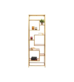 Regał LOFT 60 x 195 cm złoty