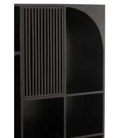 Regał MODE 168 cm drewno mango czarny
