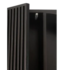 Regał MODE 168 cm drewno mango czarny