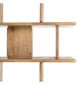Regał PESTAMENO 175 cm drewno mango