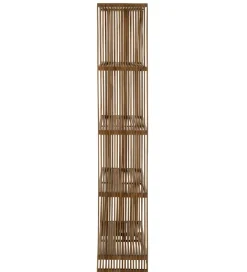 Regał SHELIS 190 cm drewno teak
