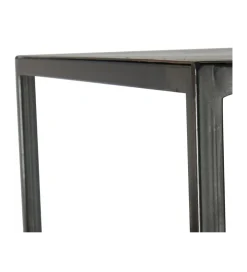 Regał WOLFRAM 185 cm metalowy czarny