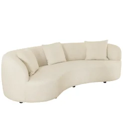 Sofa ATELIER 230 cm 3-osobowa bouclé beżowa