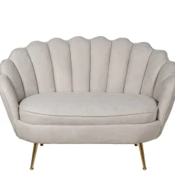 Sofa BETERYM 129 cm beżowa