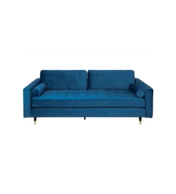 Sofa CANIS velvet 220 cm aqua velvet