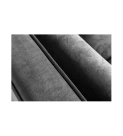 Sofa CANIS Velvet 225 cm szary aksamit