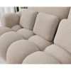 Sofa COTTONN 256 cm z funkcją spania kremowy tkanina royal 18