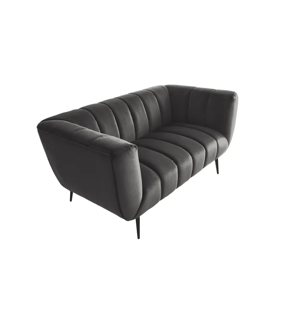 Sofa dwuosobowa Scarlett 165 cm szara