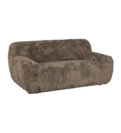 Sofa dwuosobowa WOLLY 185 cm brązowy