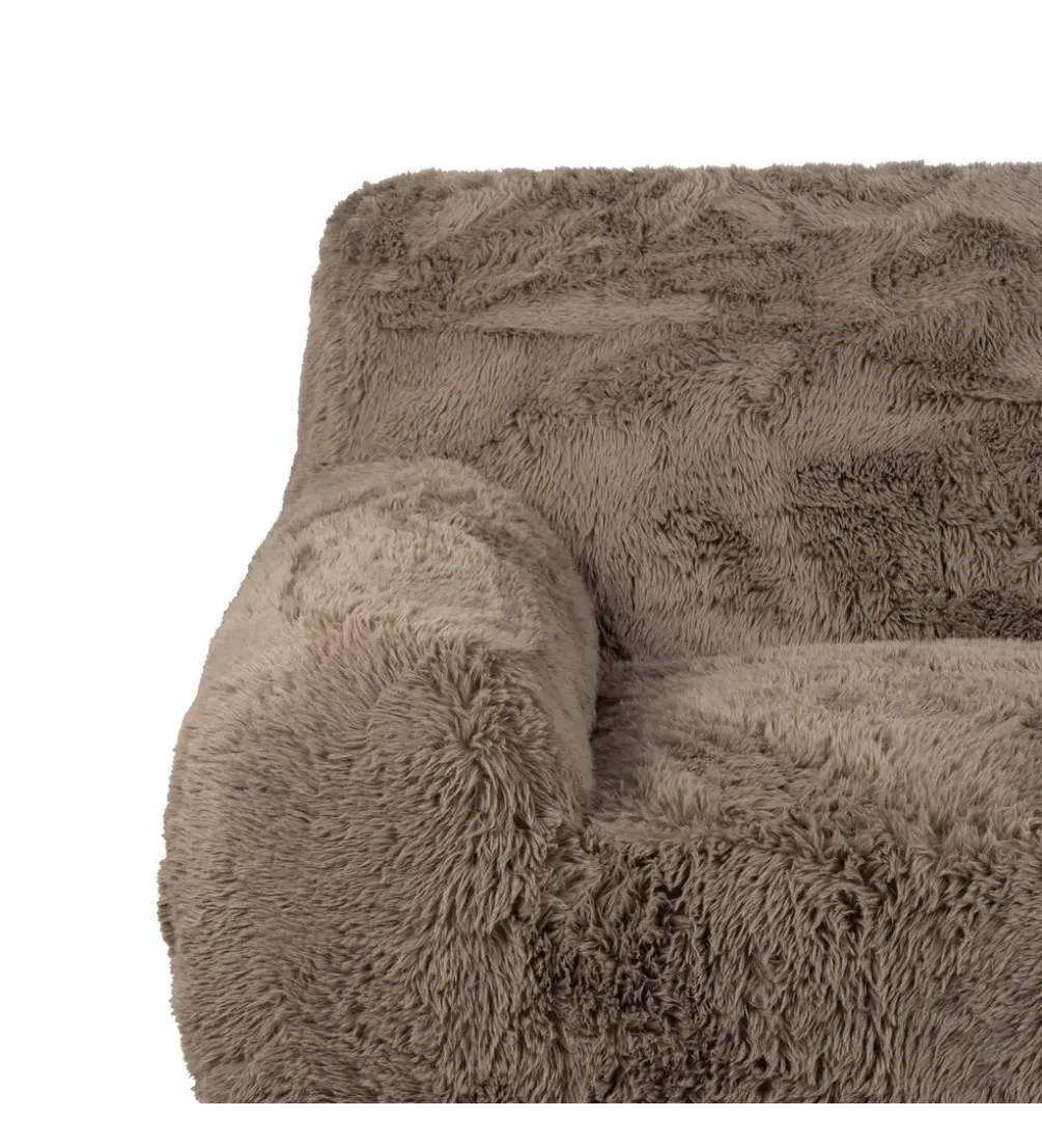 Sofa dwuosobowa WOLLY 185 cm brązowy