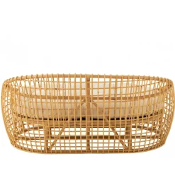 Sofa ELISE 137 cm rattan