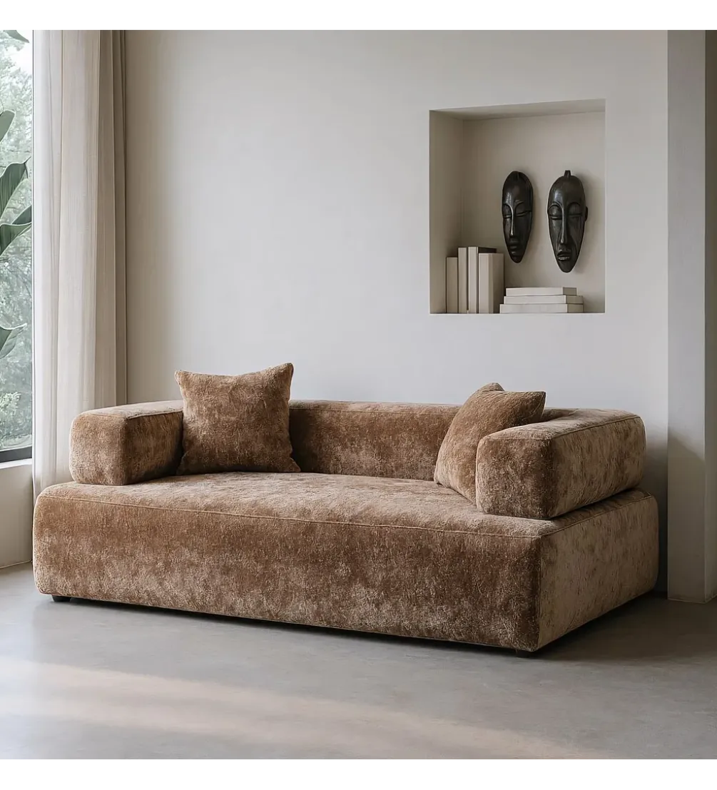 Sofa GATAR 230 cm ochra