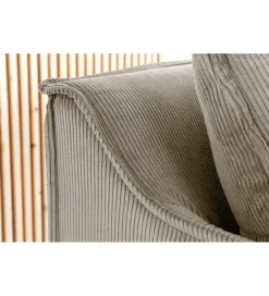 Sofa HEAVEN 200 cm cord greige