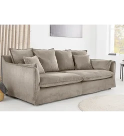 Sofa HEAVEN 200 cm cord greige