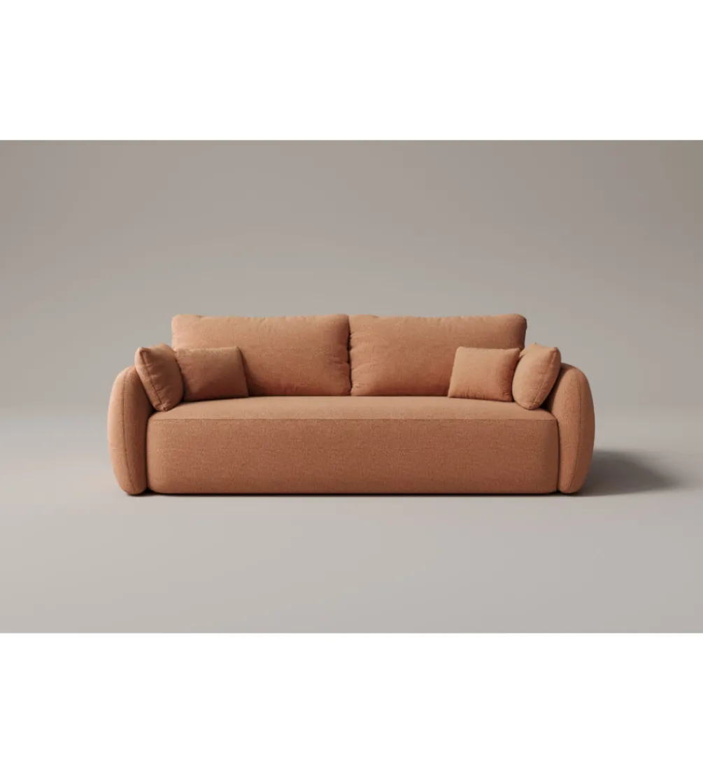 Sofa MORETTI 238 cm z funkcją spania z pojemnikiem na pościel