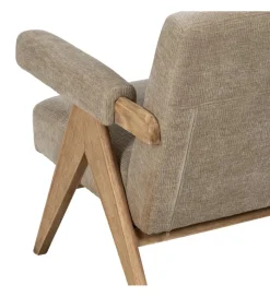 Sofa NAMGAN 134 cm beżowy naturalny