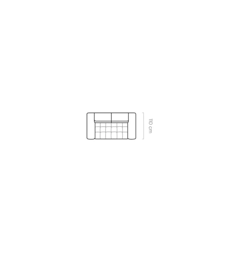 Sofa PALLADIO 194 Cm Z Elektrycznie Wysuwanym Siedziskiem