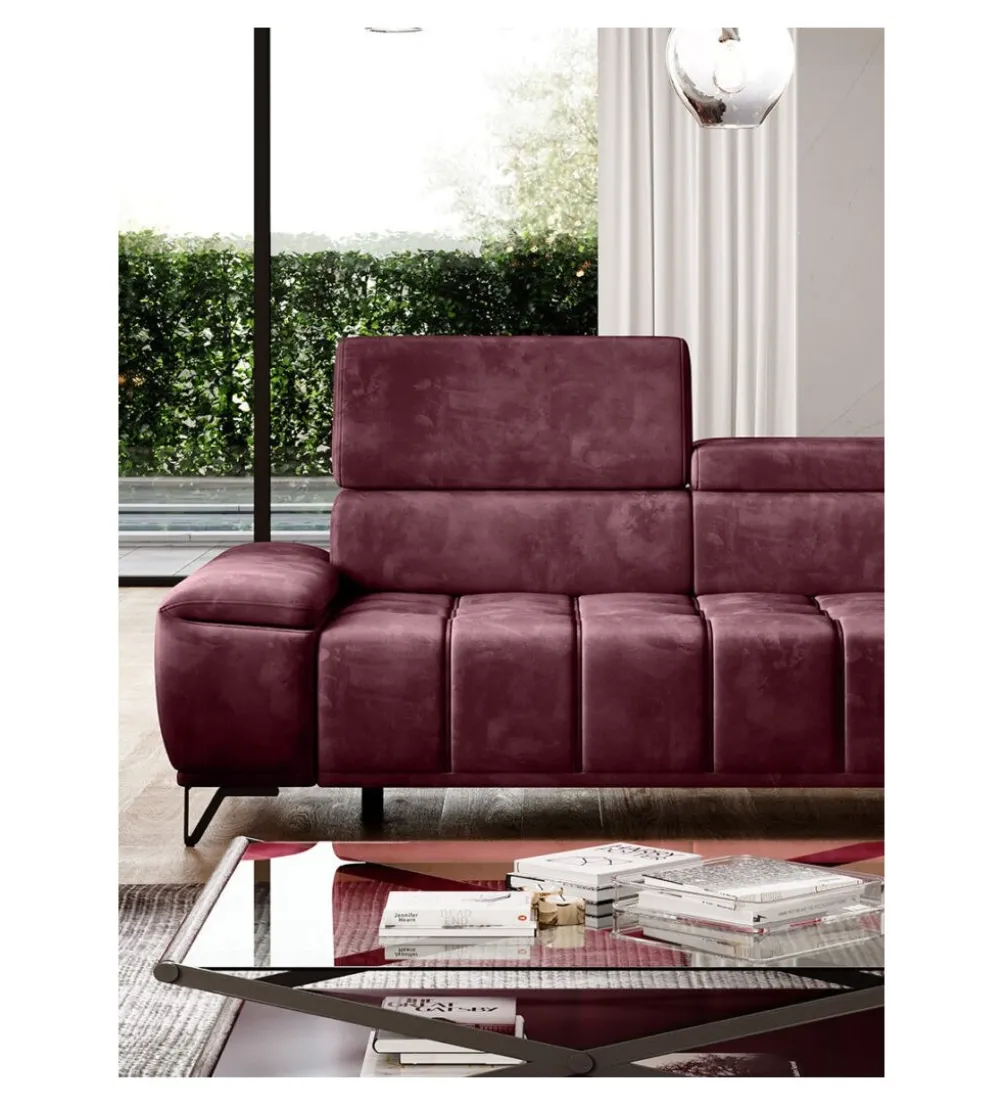 Sofa PALLADIO 194 Cm Z Elektrycznie Wysuwanym Siedziskiem