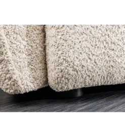 Sofa ROYAL 295 cm XL bouclé szampański beż