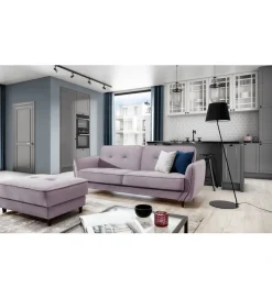 Sofa rozkładana BELLIS 220 cm z funkcją spania