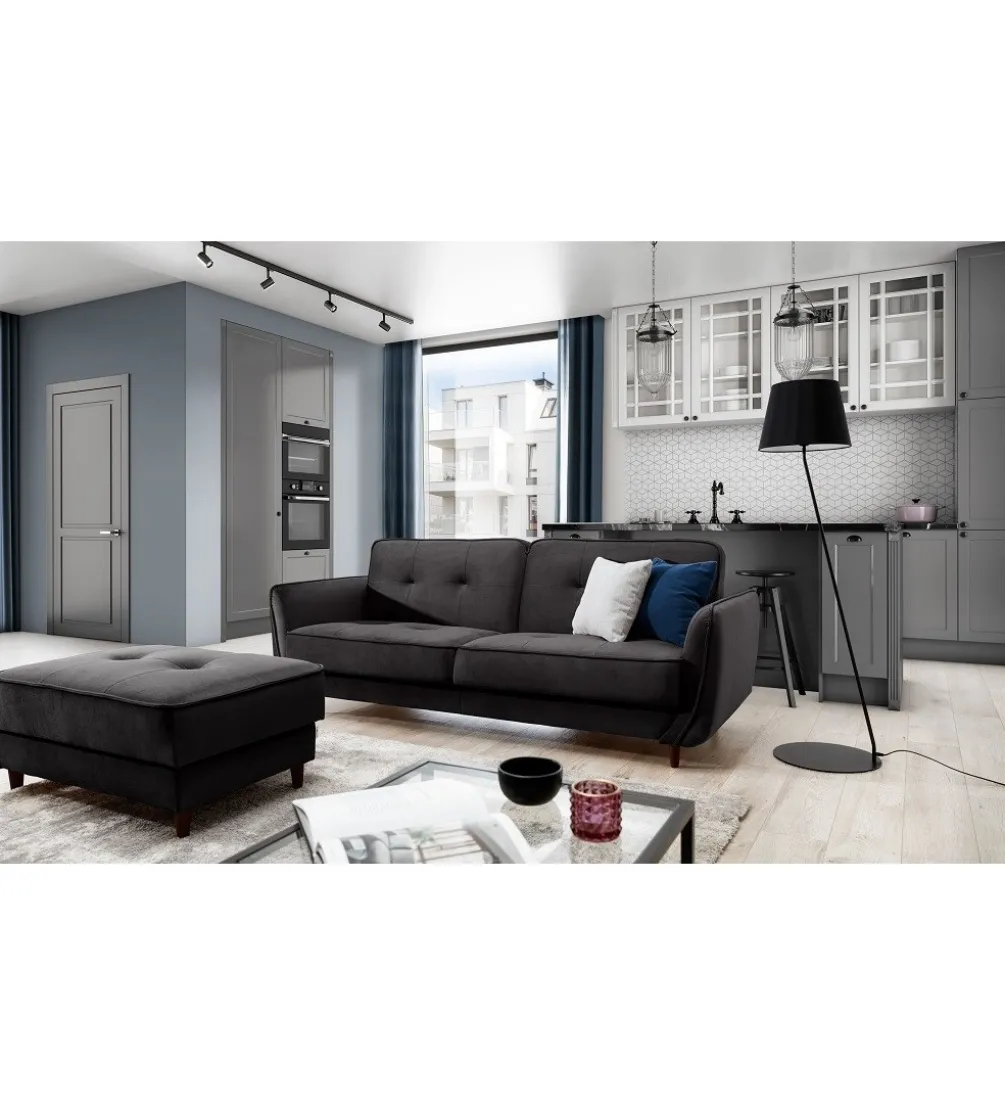 Sofa rozkładana BELLIS 220 cm z funkcją spania