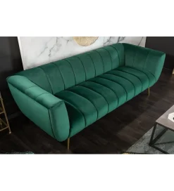 Sofa Scarlett 225 cm szmaragdowa zieleń