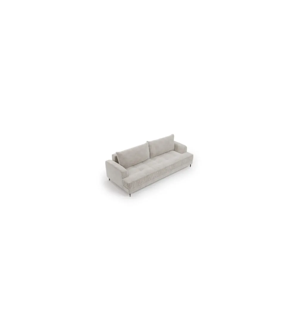 Sofa VELLO 238 cm z funkcją spania z pojemnikiem na pościel