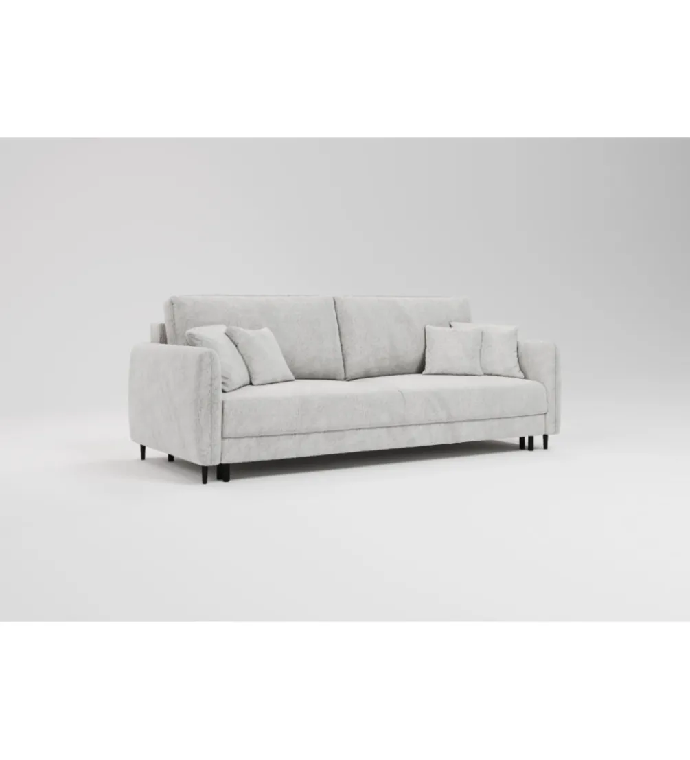 Sofa VIGO 214 cm z funkcją spania z pojemnikiem na pościel