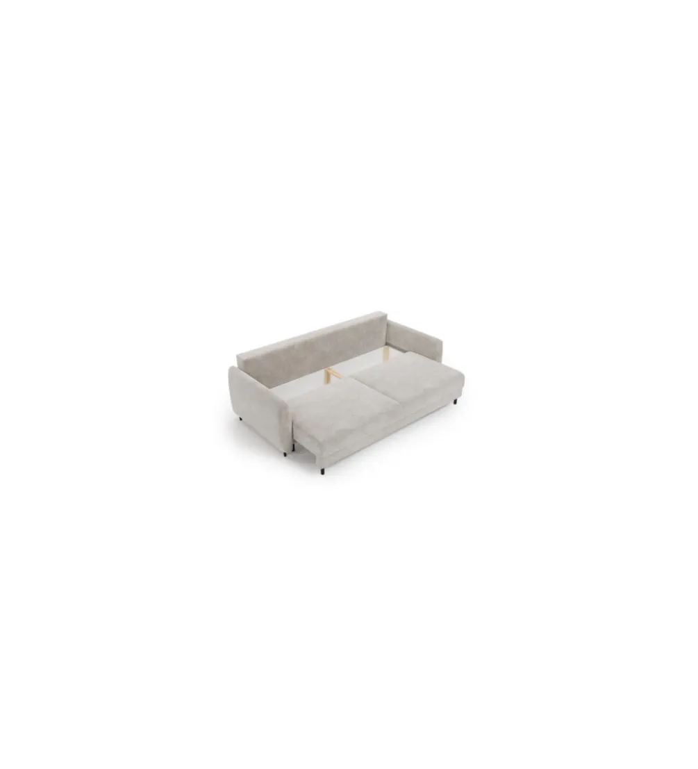 Sofa VIGO 214 cm z funkcją spania z pojemnikiem na pościel