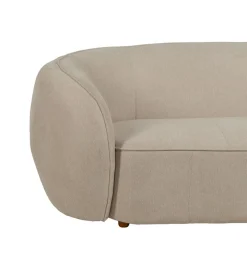 Sofa YAK 2-osobowa 120 cm kasztan