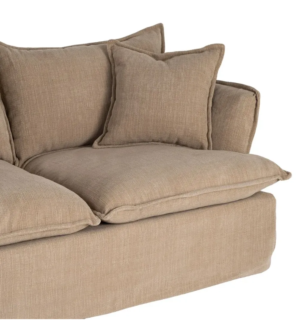 Sofa ZAPLASO 181 cm beżowa