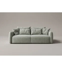 Sofa z funkcją spania PARIS 222 cm taupe/szary
