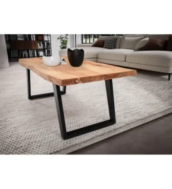Solik kawowy FRIGI 120 cm drewno akacja