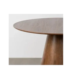 Stół AFAKA 120 cm brązowy