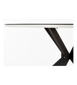 Stół AVELAR 120 cm czarny