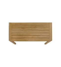 Stół Bella 200 x 90 cm drewno teak naturalny
