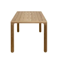 Stół Bella 200 x 90 cm drewno teak naturalny