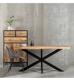 Stół BENRY 180 cm drewno mango naturalny