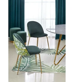 Stół Bonello 120 cm w optyce szarego marmuru