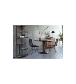 Stół BRAX Vivan 120 cm drewno mango czarny