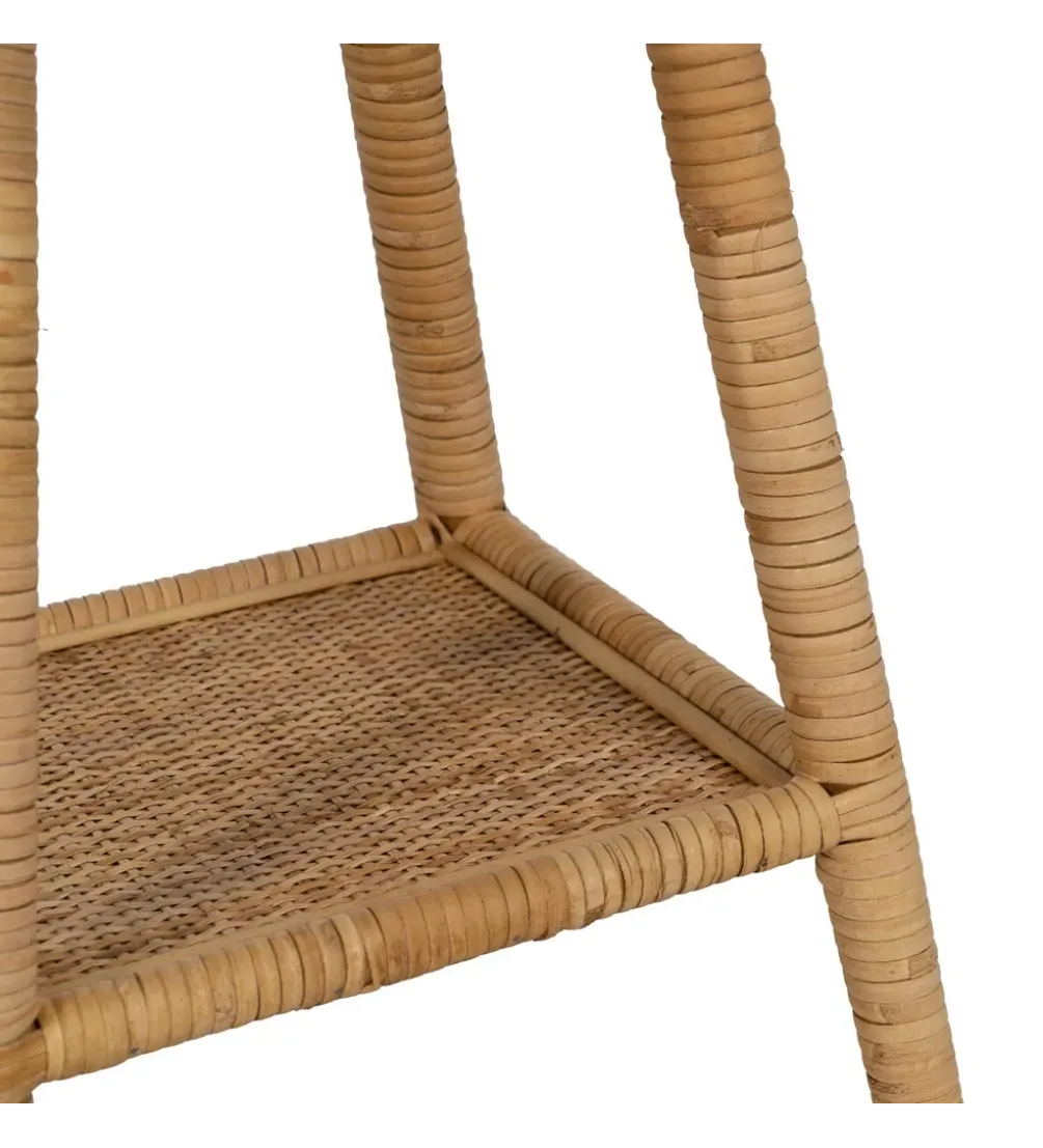 Stół BYMYS 45 cm ratan naturalny