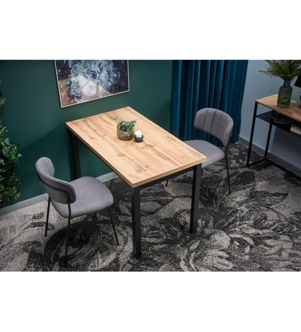 Stół COBALT 120 cm w kolorze dąb wotan