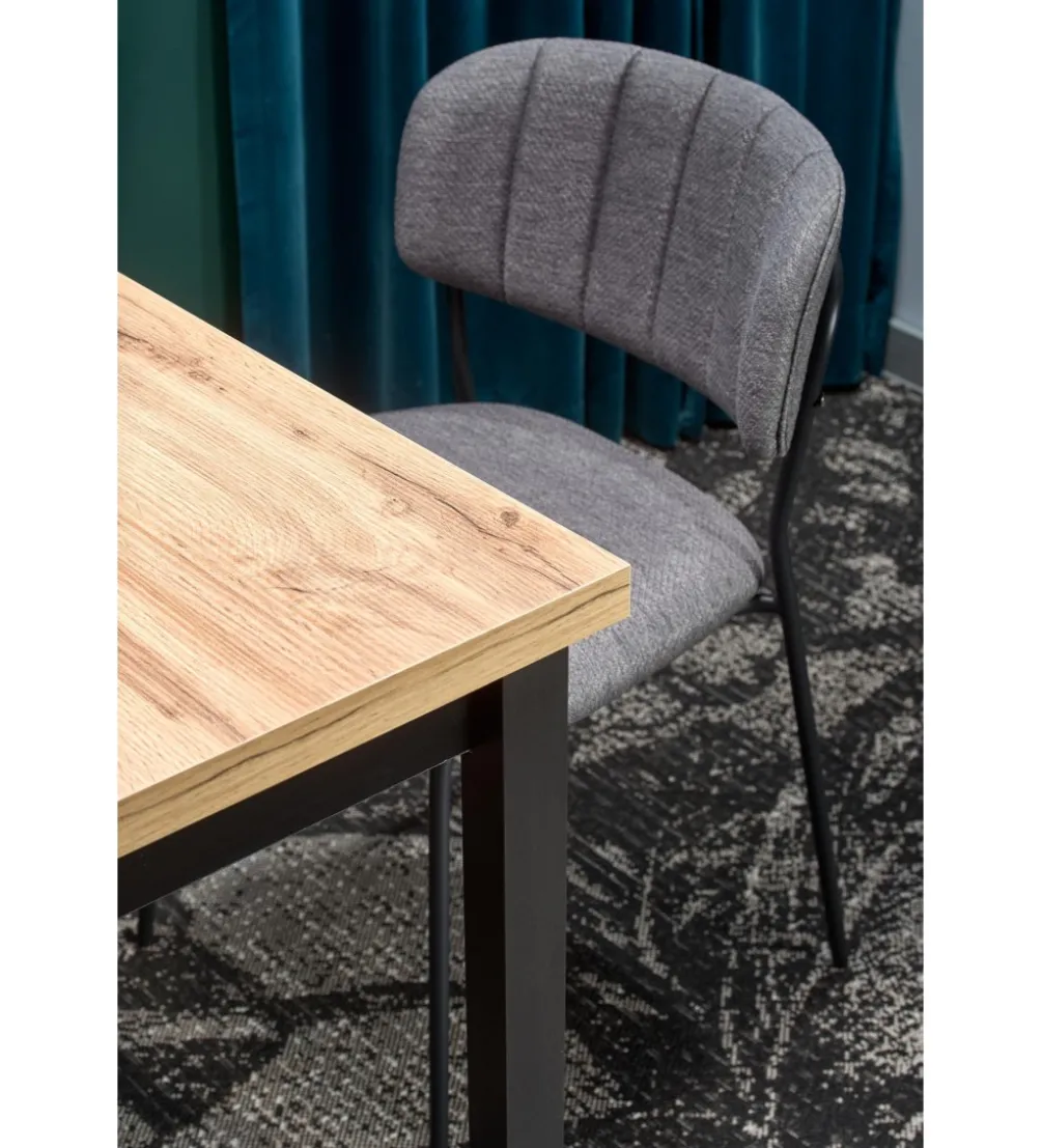 Stół COBALT 120 cm w kolorze dąb wotan