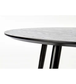 Stół EMBOS 120 cm czarny