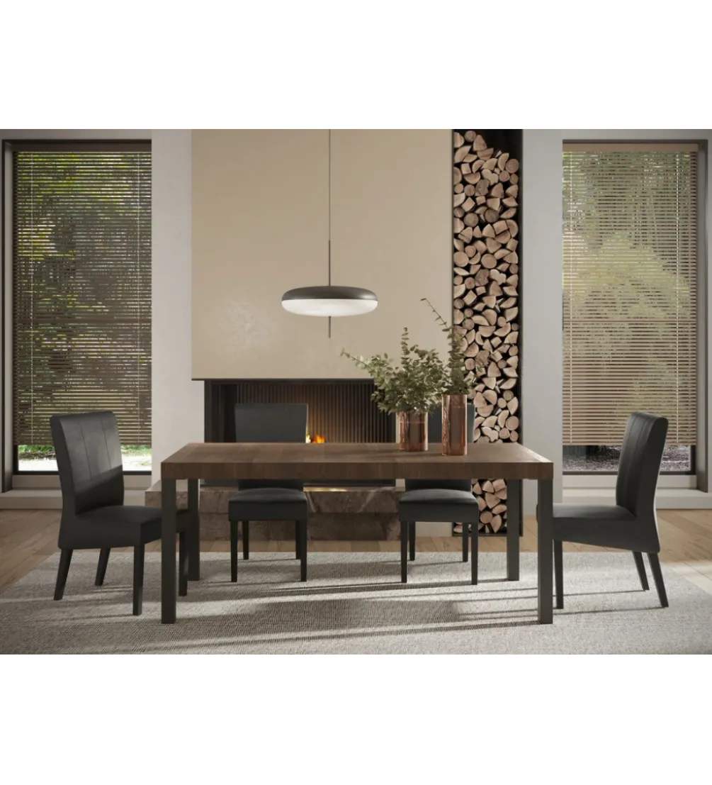 Stół EVEREST 189 cm w optyce dąb Mercure