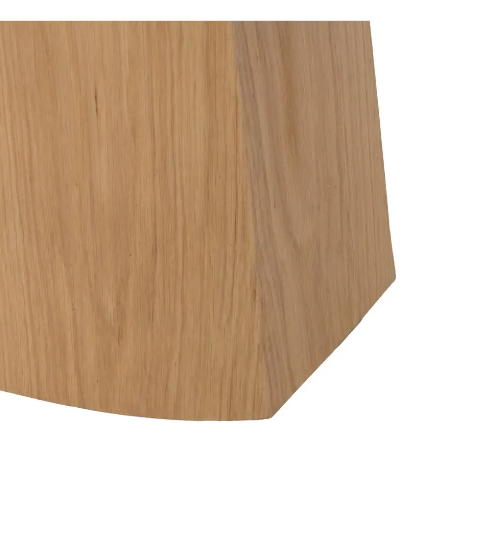 Stół FORYK 180 cm naturalny blat ceramika