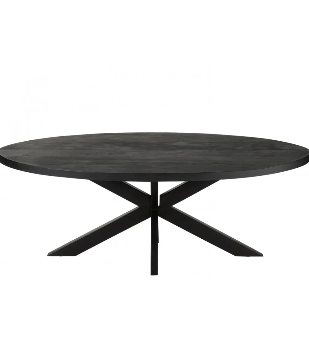 Stół GERARD 210 cm drewno mango czarny