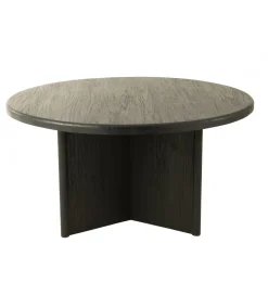Stół HERAS 150 cm drewno teak czarny