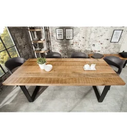 Stół Iron Craft 180 cm drewno Mango